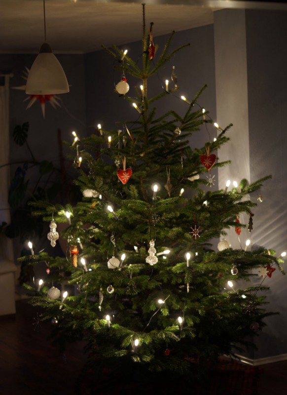 geschmückter Weihnachtsbaum